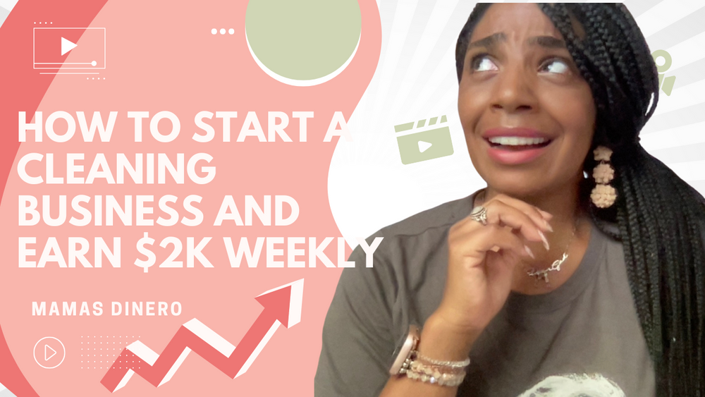 How to start a cleaning business and earn $2k weekly