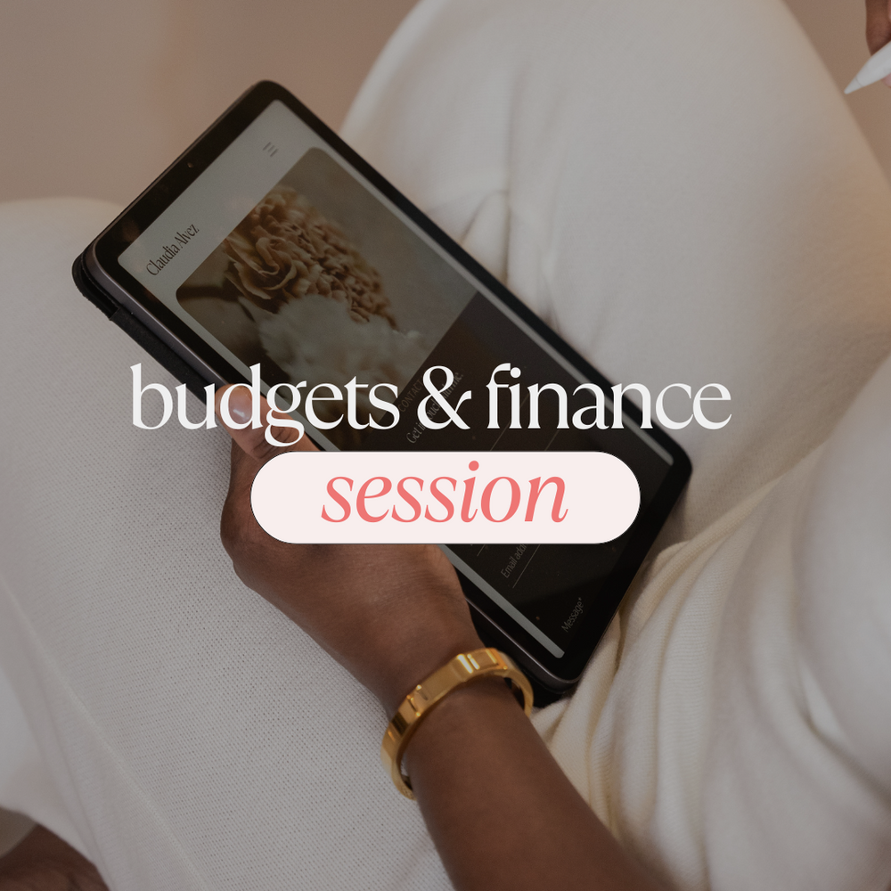 budgets & finance session